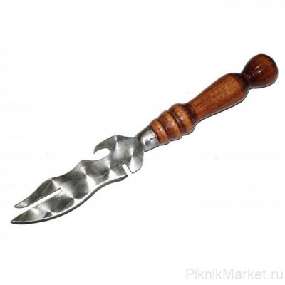 Нож-вилка для снятия мяса 6 в 1